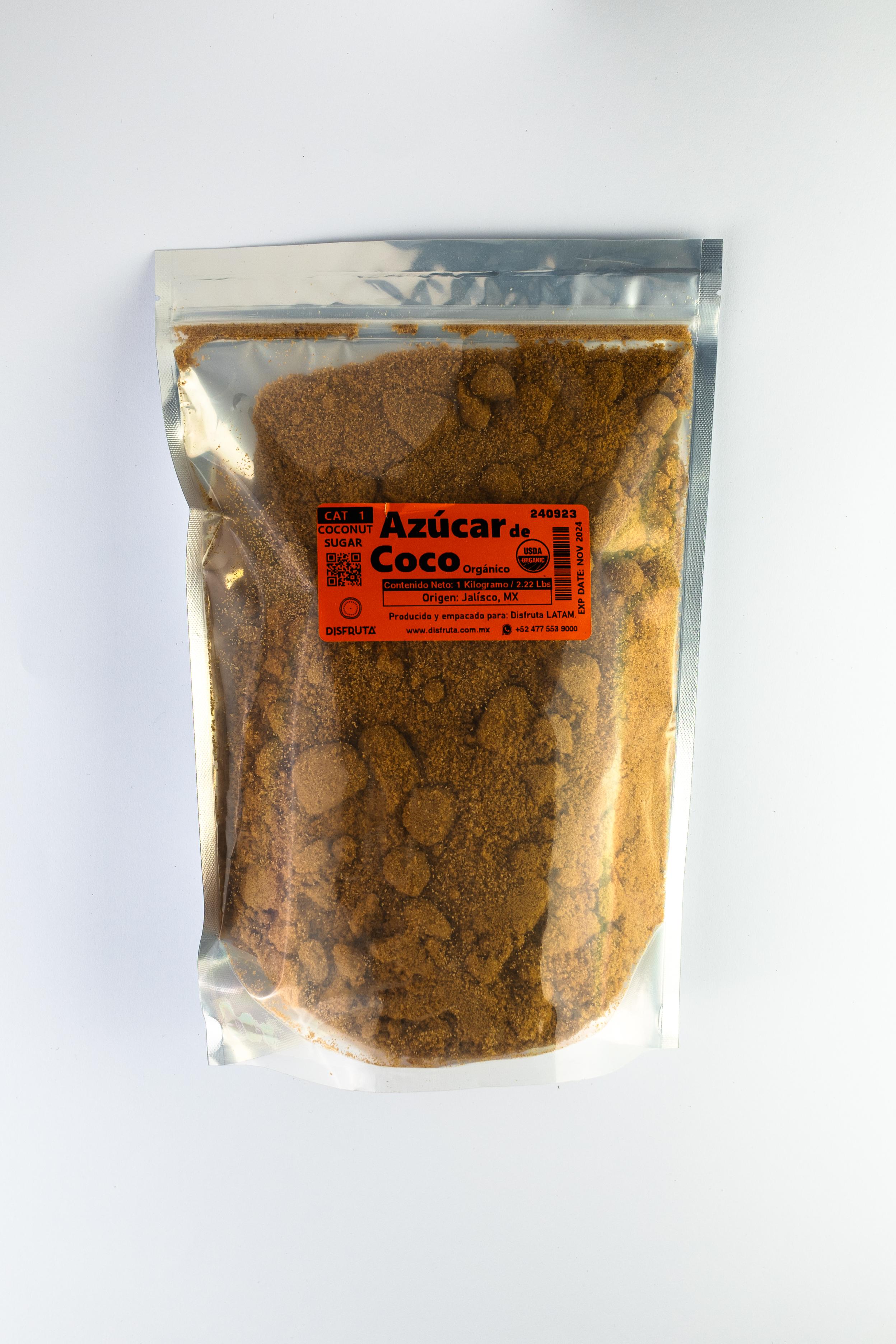 ÁZUCAR DE COCO ORGÁNICO / CAT 1 / JALÍSCO